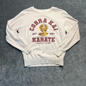 Cobra Kai Karate Sweatshirt Men's Size Medium Est 1984 Los Angeles Crewneck‎